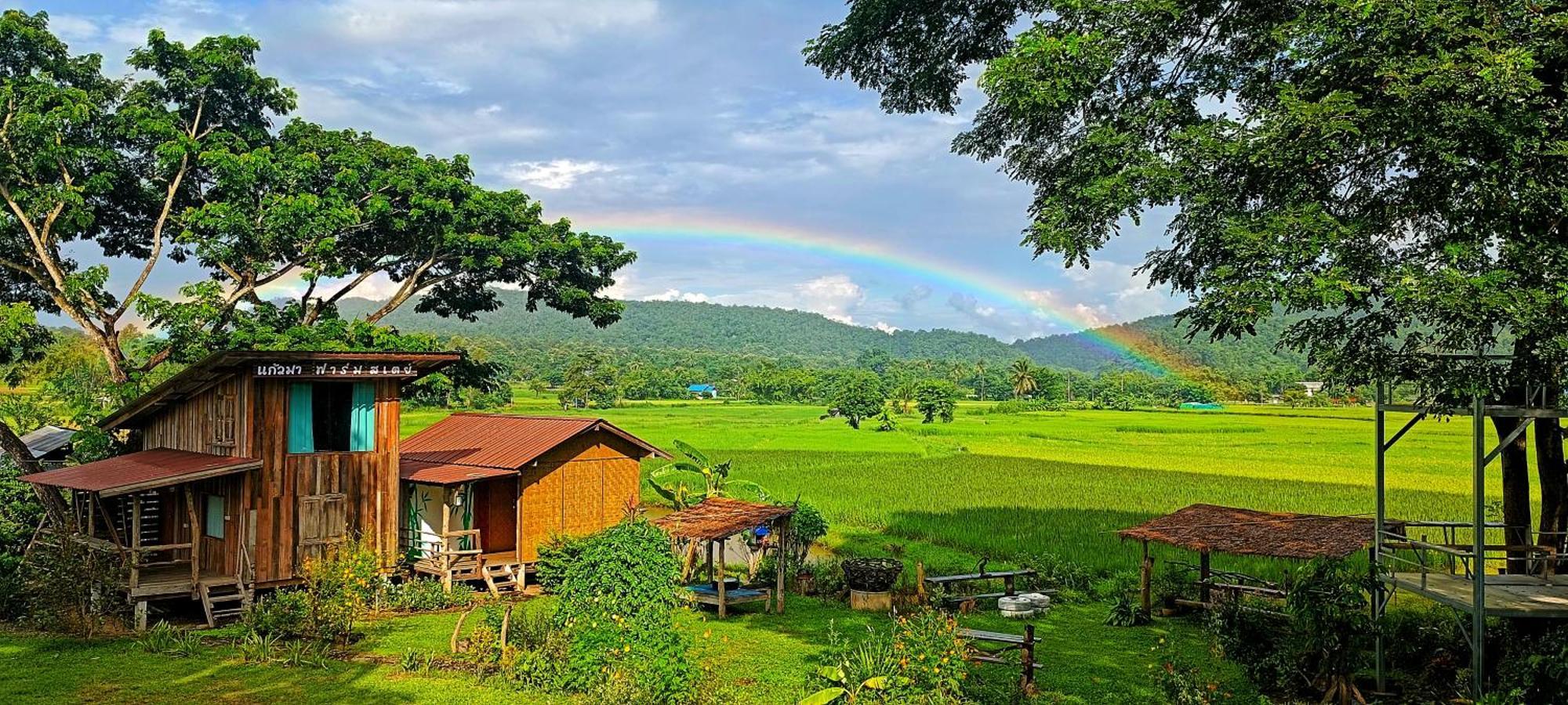 Kaewma Farmstay Khuang Kom Bagian luar foto